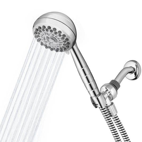 Waterpik XRO-763E PowerPulse Massage-Handbrause, 1,8 GPM, Chrom