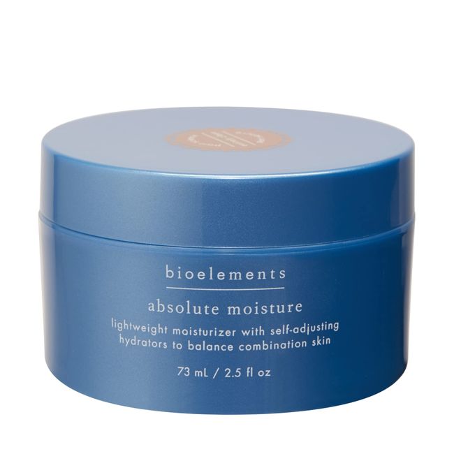 Bioelements Absolute Moisture - 2.5 oz - Lightweight Facial Moisturizer for Combination Skin - Smooth, Soft & Shine Free - Vegan, Gluten Free - Never Tested on Animals