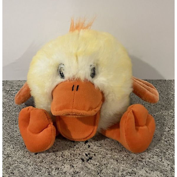 DuckSongs Musical Hand Puppet Plush Quacking Duck Sings 3 Nursery Rhymes Fuzzy