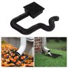 Qukaim Gutter Downspout Extension Gutter Downspout Extension, Catch Basin Low Profile Downspout Extender, Black Catch Basin
