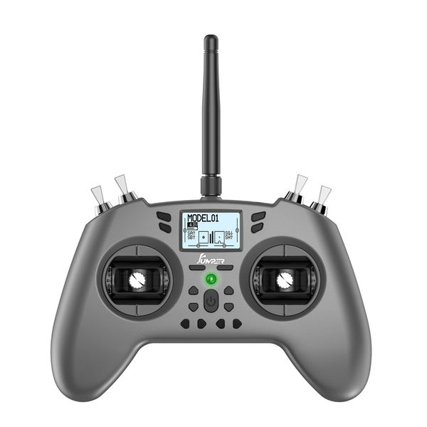 JUMPER T-LITE V2 2.4G Propo Transmitter, Multi-Protocol, Certified for Technical Compliance, OPENTX Hall Sensor Stick for Frsky, Futaba, Hitec and More Mode 2 for RC Drone, Helicopter, Airplane