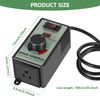 4000W AC Motor Speed Controller 110-120V 15A Voltage Regulator Variable Switch