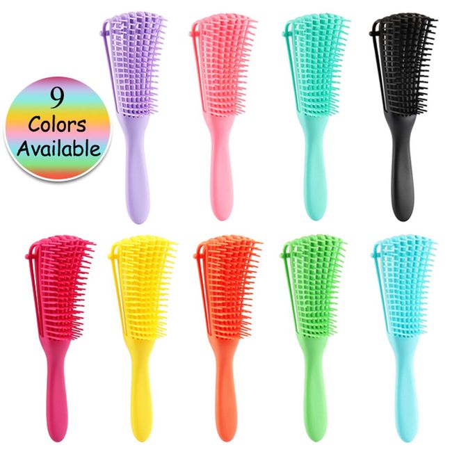 Hair Tool Plastic Quick Beader for Loading Beads Ponytail Maker Styling  Tool (8 Pcs,7 Colors)