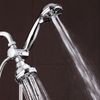 AquaDance 30 Setting 3 way Overhead Handheld Shower Head Combo With 5ft Hose