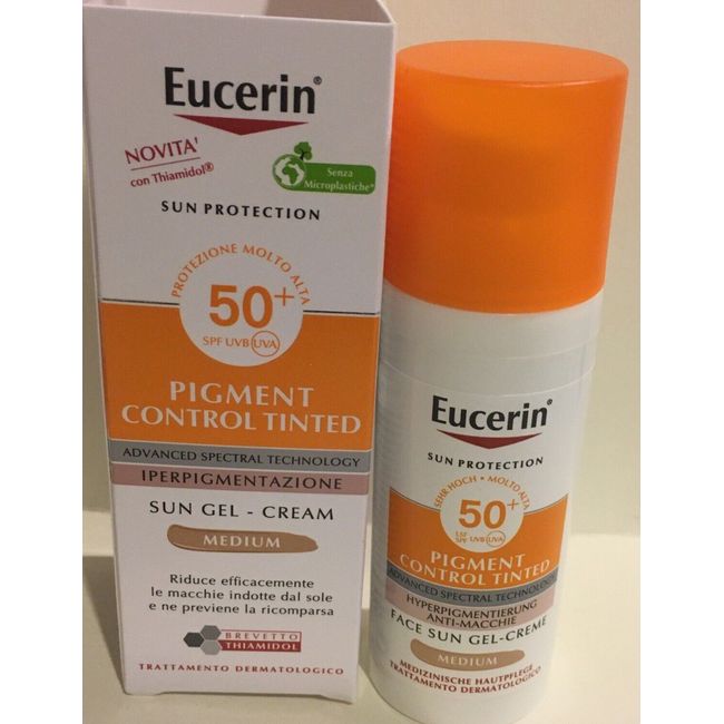 Eucerin Sun Face Pigment Control Tinted Medium SPF50+ 50ml