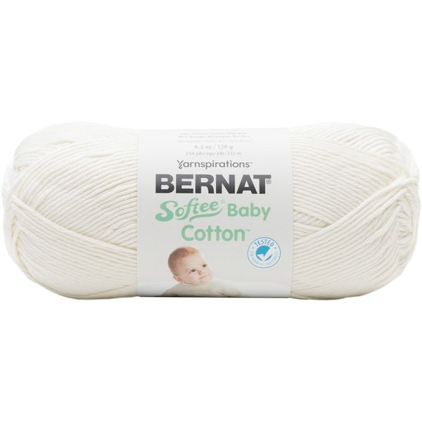 Bernat Softee Baby Cotton, Acrylic Yarn, 120g