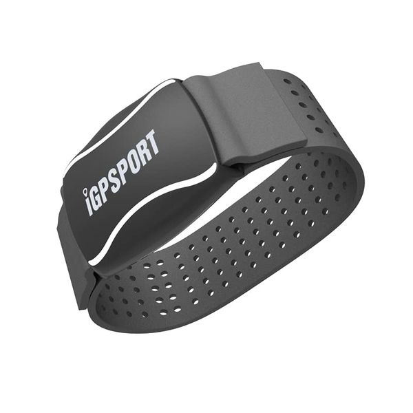 iGPSPORT HR60 Heart Rate Sensor Heart Rate Monitor Heart Rate Sensor ANT+ Bluetooth 4.0 Suitable for Cycle Computers, Smart Watches, Zwift Apps Arm Strap Japanese Instruction Manual Included IPX7 Waterproof