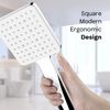 Shower Head, Awelife High Pressure Shower Head with 6 Modes, Removable Flow Restrictor, Chrome