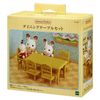 Sylvanian Families Furniture Dining Table Set Case-421