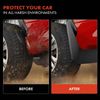 4x Splash Guards Mud Flaps Mudguard Molded for Lexus RX350 RX450h 2016 2017 2018