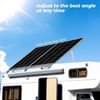 28" Solar Panel RV Tilt Mount Brackets Ground Roof Flat Surface Adjustable Frame