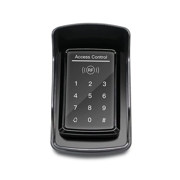 TOPENS TC175P Touch Panel Wired Keypad, Universal Keyless Entry Keypad DC 12V 24V for The Automatic Driveway Gate Opener, Magnetic Lock, Door Access Control System, Digital Code or RF ID Card