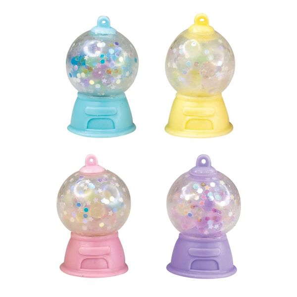Raymond Geddes Gumball Machine Squeeze Toy Set (12 Pack)