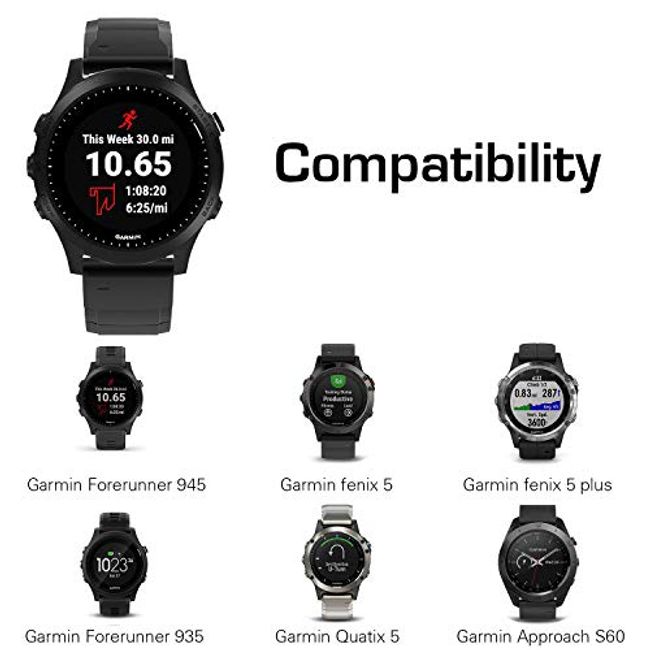 Bracelet Compatible avec Garmin Fenix 7 6 6 Pro 5 5 Plus, Instinct