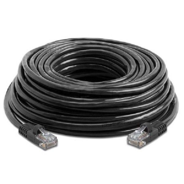 Black 200 FT Foot 60M Cat5 Patch Ethernet LAN Network Router Wire Cable Cord NEW