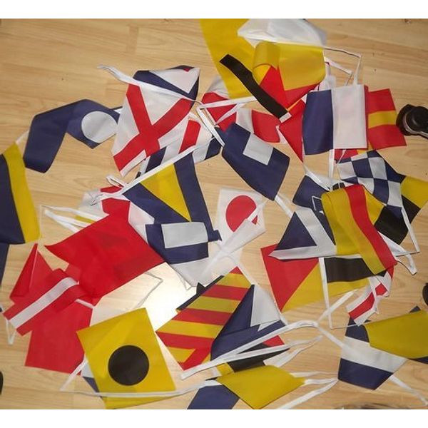 Nautical Marine Sailing Flags Bunting 12.6m