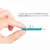 Bluetooth Audio Adapter for Nintendo Switch PS4 PC Ultra Thin Wireless Wireless Receiver Wireless USB Type-C Adapter Low Latency Low Power Transmitter Transceiver (Blue)