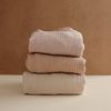 mushie Extra Soft Muslin Fitted MINI Crib Sheet | 24"x 38" (Blush)