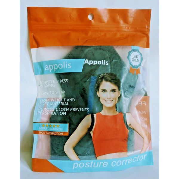 Posture Corrector for Men and Women - APPOLIS Updated Upper Back Brace Straig...