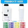 Kids Portable Microscope Set, Mini Pocket Microscope, 60x-120x Handheld Microscope with 12 Microscope Specimens, Pocket Handheld Microscope, for Children's Learning, Educational Toys