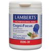 Lamberts Cogni-Focus Capsules – with Bacopa, Ginkgo & Iodine – Brain Function & Mental Performance Support – 30 Capsules