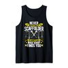 Scaffolding Never Underestimate A Scaffolder Tank Top