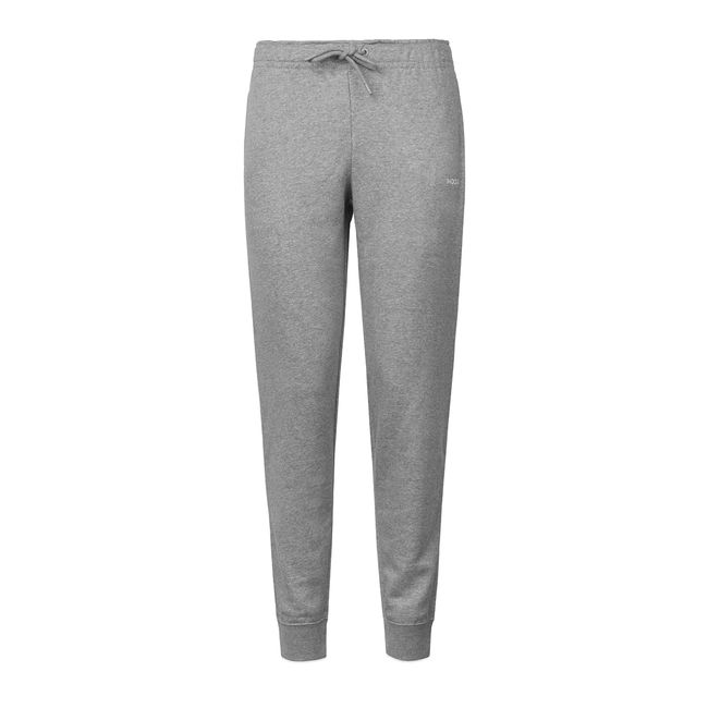 Snocks Baumwoll Sporthose M I Bequeme Damen Jogger mit optimalen I Enge Jogginghose für Männer auch ideal für Workouts geeignet I Stylische Trainingshose für Zuhause I Grau