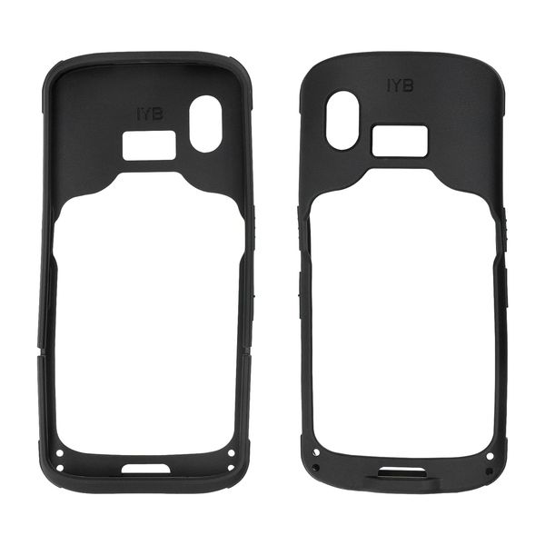 Protective Cover Bumper Case for Zebra Symbol TC15 Handheld Barcode Scanner Mobile Terminal,Rugged Case Black