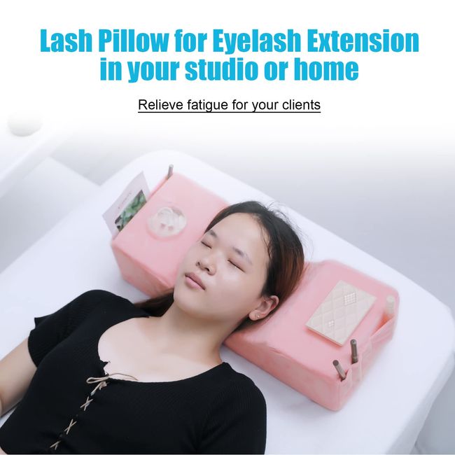 Contoured Memory Foam Pillow | Xtreme Lashes