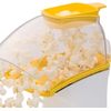 Hot Air Popcorn Popper Plastic 18 Cups Efficient Healthy Snack Compact Design