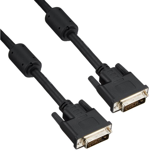 BUFFALO BSDCDD20A Display Cable, DVI-D to DVI-D, Dual Link Support, 6.6 ft (2.0 m)