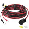 CUZEC 14AWG 12ft / 3.66m Adapter Plug Socket with Eyelet Terminal