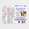 Personalized Assistance Dog Card UK with lanyard