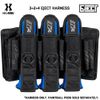 HK Army 3+2 Eject Paintball Harness Pod Pack - Blackout