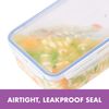 LOCK & LOCK HPL805S4 4-Piece Food Storage Container Set Plastic, Clear