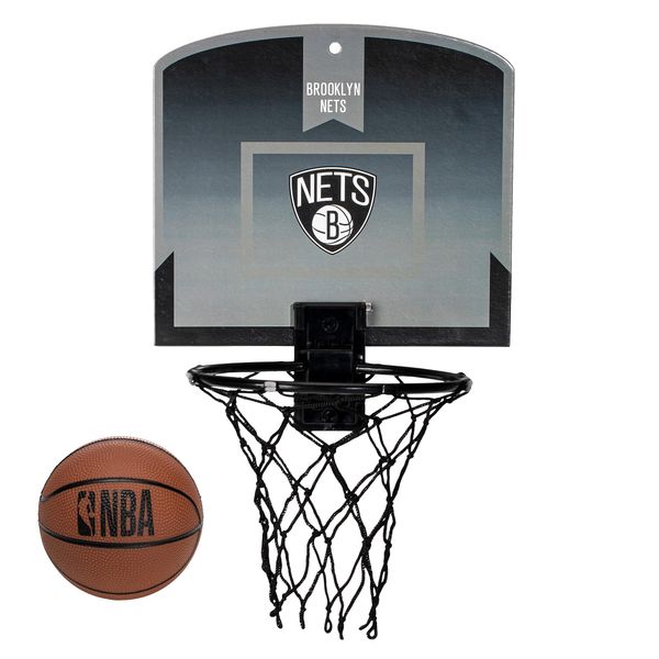 Franklin Sports NBA Mini Over The Door Basketball Hoop - Kids Indoor Mini Basketball Hoop with Basketball - NBA Fan Shop Mini Hoop for Bedroom + Office - Over The Door Mini Hoop Set