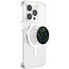 Green Botanical Jungle Wild Leafs PopSockets MagSafe PopGrip for iPhone