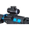 Lancer Tactical CA-412BN Airsoft Red & Green Dot 1X Scope - Black