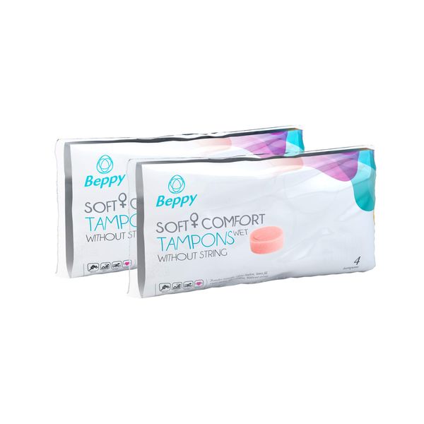 Beppy Soft Comfort Wet Tampons without string