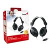 Genius HS-505X Big Earcup Headset Black
