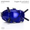 WRAPGRADE for DJI FPV Goggles V2 Skin Seal (Stratosphere Blue)