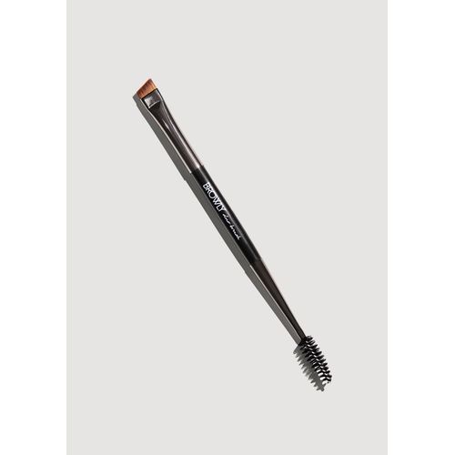 BROWLY Duo Brow Brush, Eyebrow Brush, Duo Eyebrow Brush, Oblique Multifunction Make Up Brush, Eyebrow Brush, Eyelash Brush