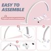 30in Dimmable Led Half Moon Desk Lamp Brightness Adjustable Nail Led Salon Light