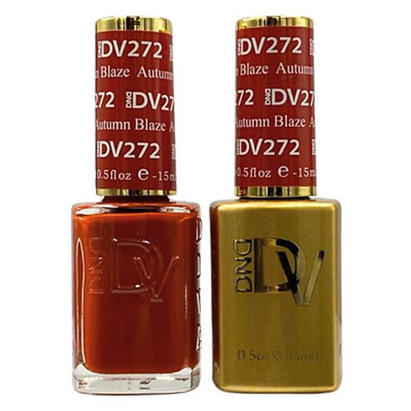 DND DUO DIVA GEL & LACQUER #272 - Autumn Blaze