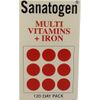 Sanatogen MULTIVITAMINS + IRON 120 Capsules