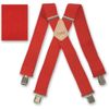 Brimarc Onesize Work Braces - Plain Red 2"/50mm