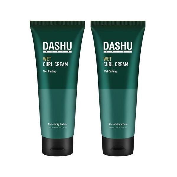 Dashu Daily Wet Hair Curl Cream Men&#39;s Wet Hair Styling 150ml 2pcs