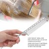Tail Comb, Professional Hair Comb for Sectioning, Backcombing and Intricate Styling(Silver)
