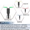 6pcs Hydraulic Cylinder Piston Rod Seal U-Cup Twistor Installation Tool Set