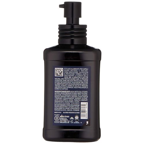 Davines Heart of Glass Sheer Glaze for Blonde Care, Leave On Thermal Styling Support, Add Shine And Heat Protect, 5.07 fl. oz.